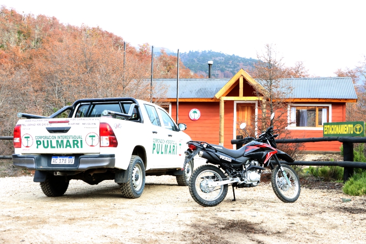 Nueva motocicleta Oficina CIP Moquehue